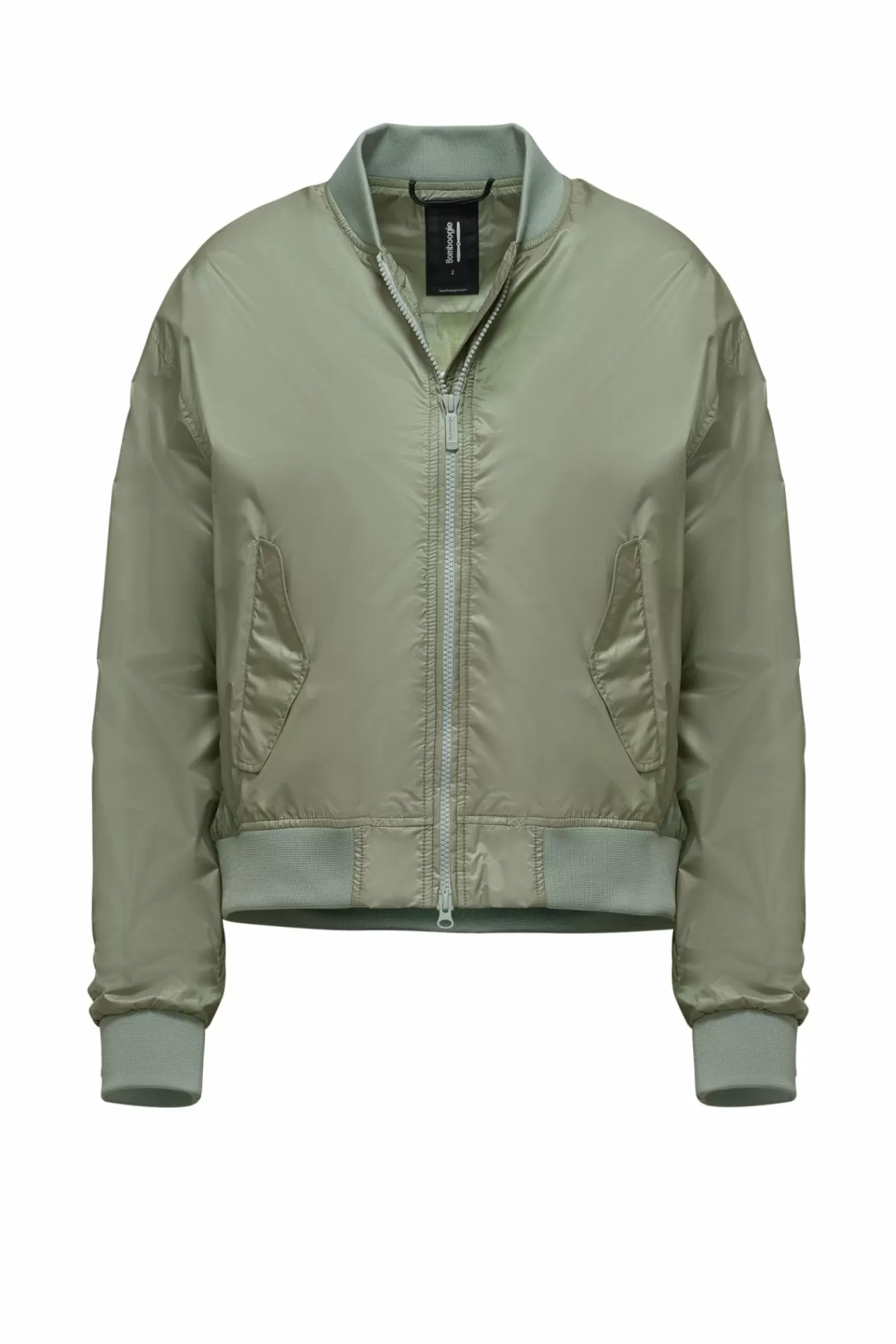 Bomber In Nylon Brillante Con Colletto>Bomboogie Clearance