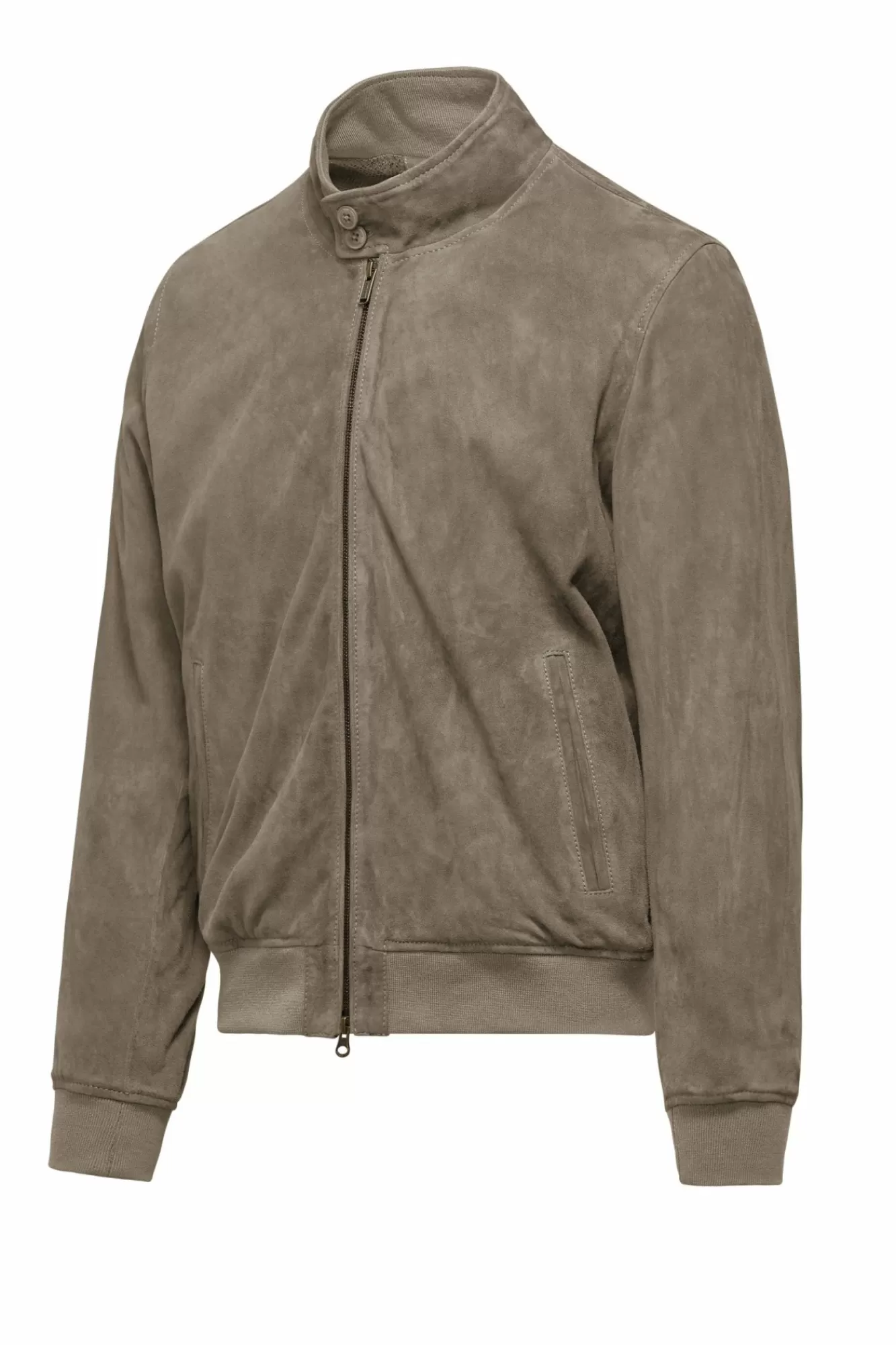 Bomber In Pelle Scamosciata Friz>Bomboogie Clearance