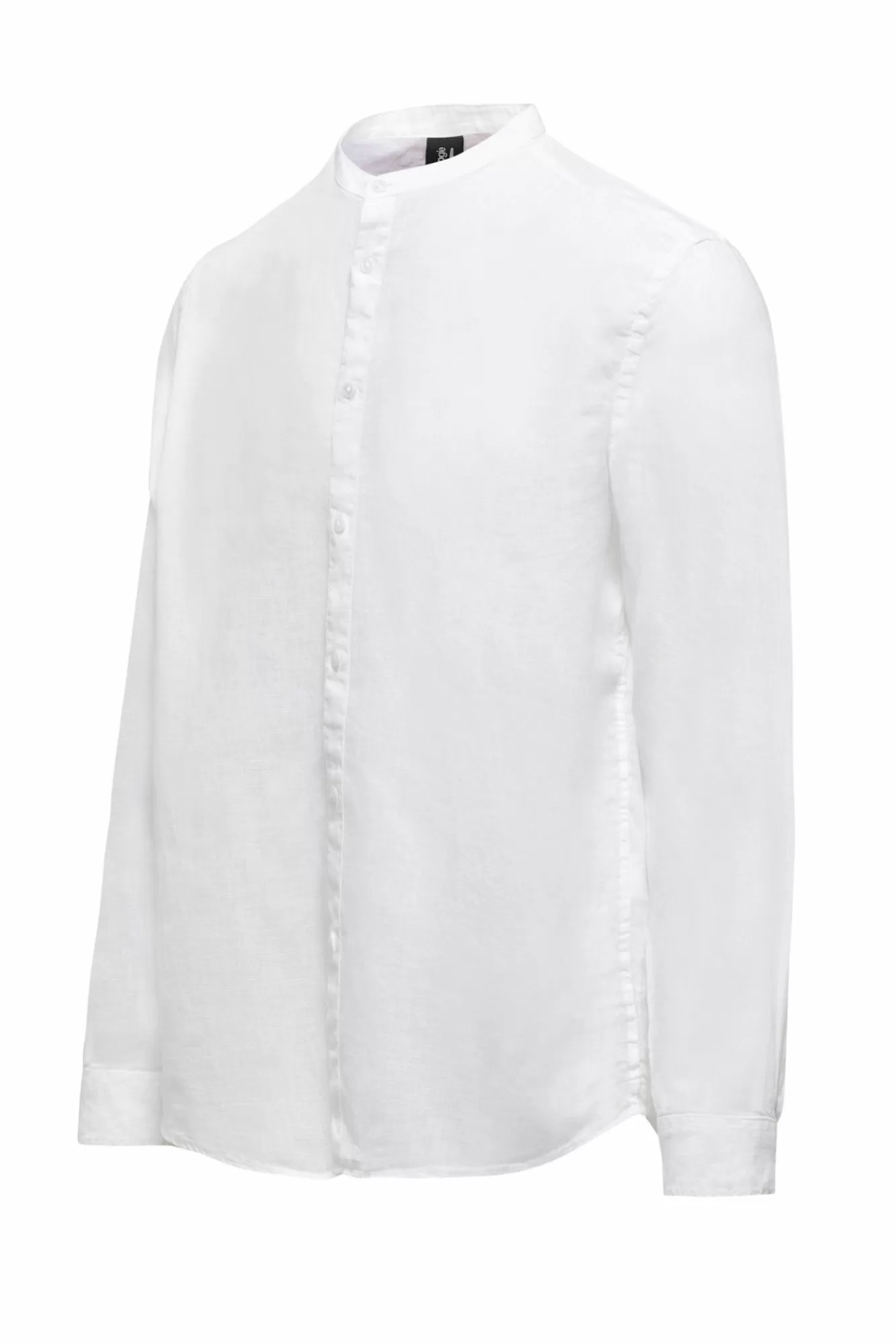 Camicia In Lino Con Collo Alla Coreana>Bomboogie Cheap
