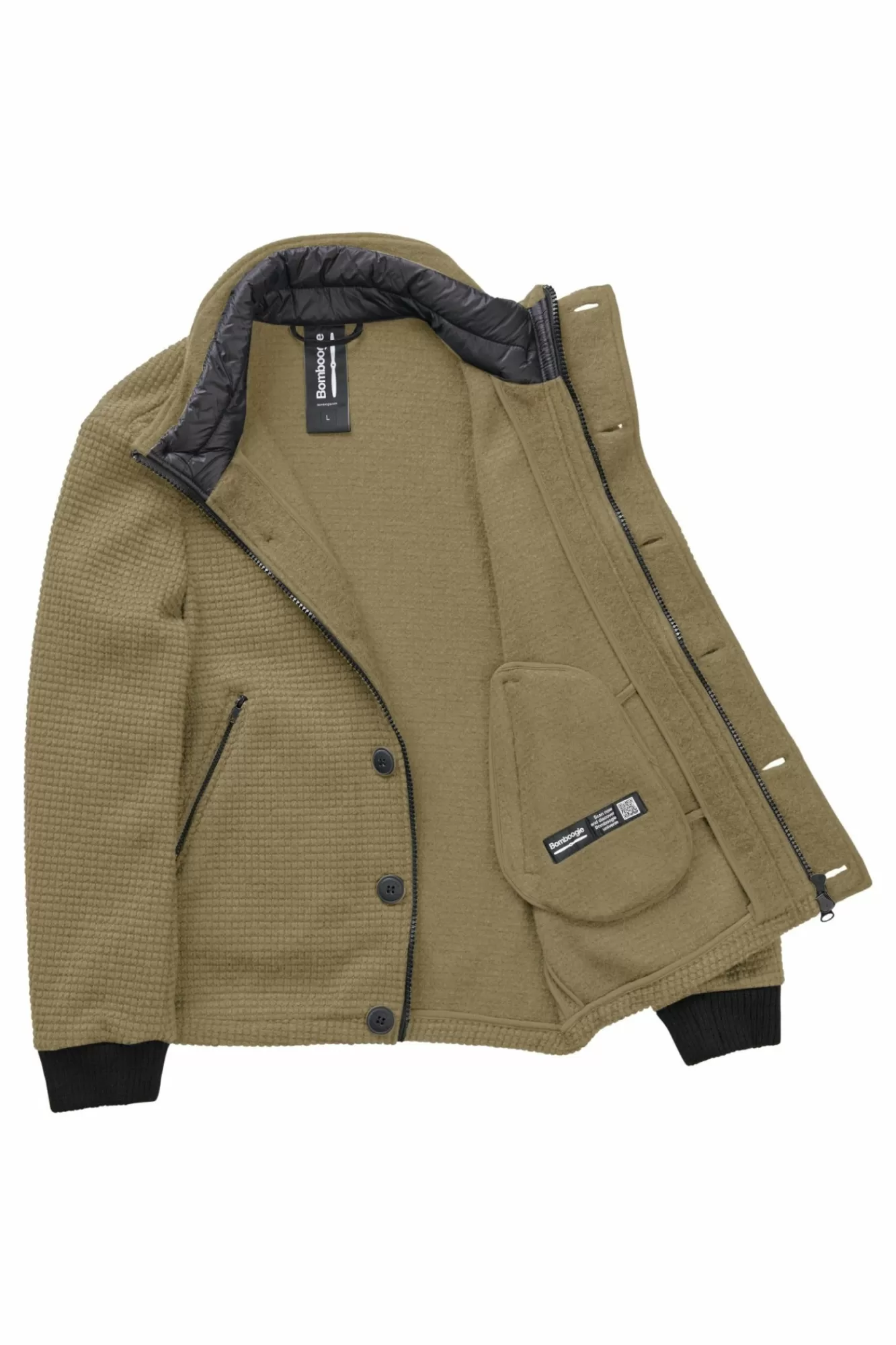Cappotto Corto In Lana Cotta Con Bottoni>Bomboogie New