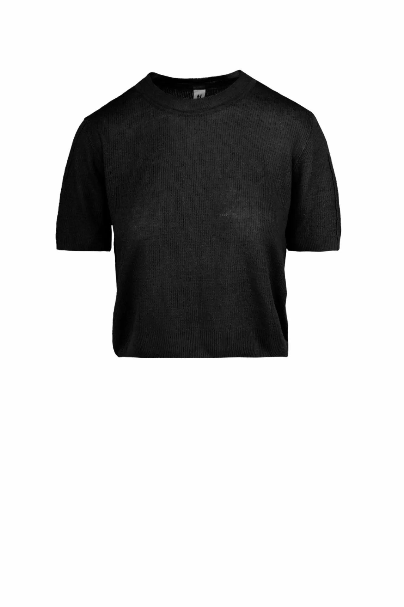 Maglia A Manica Corta Di Lino Cotone>Bomboogie Cheap