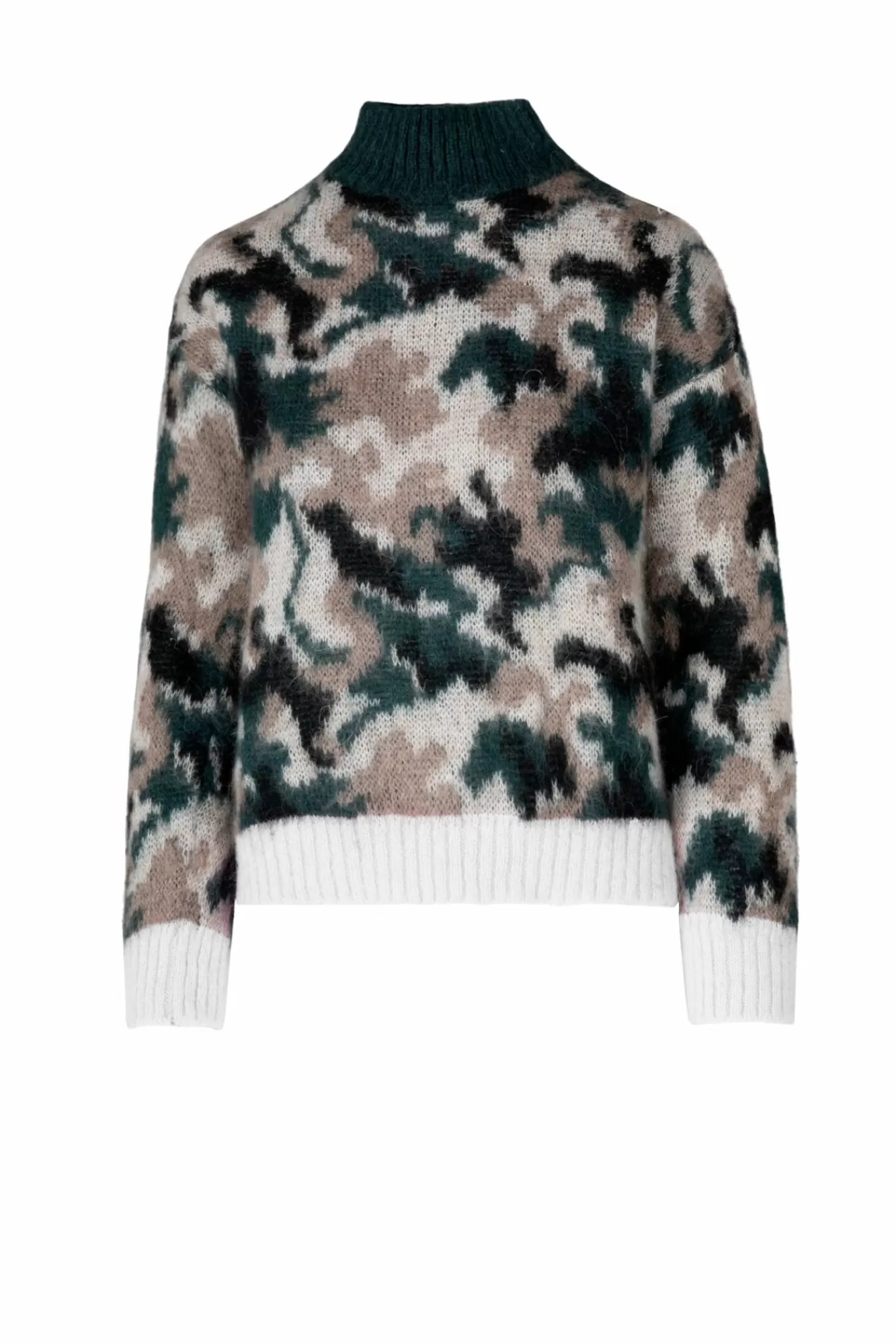 Maglia Tricot Misto Mohair Camouflage>Bomboogie Flash Sale