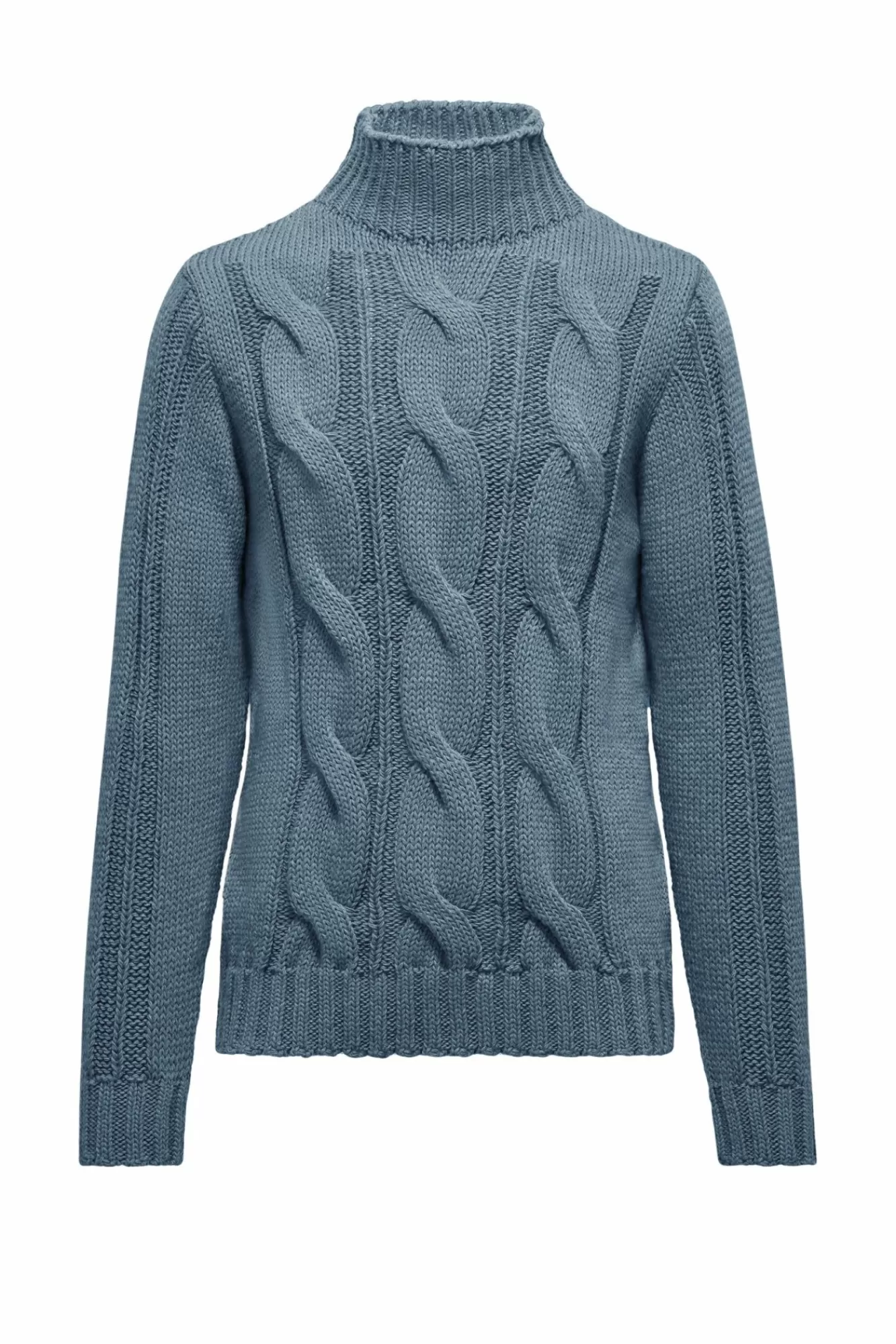 Maglione A Mezzo Collo In Tricot Di Lana>Bomboogie Online