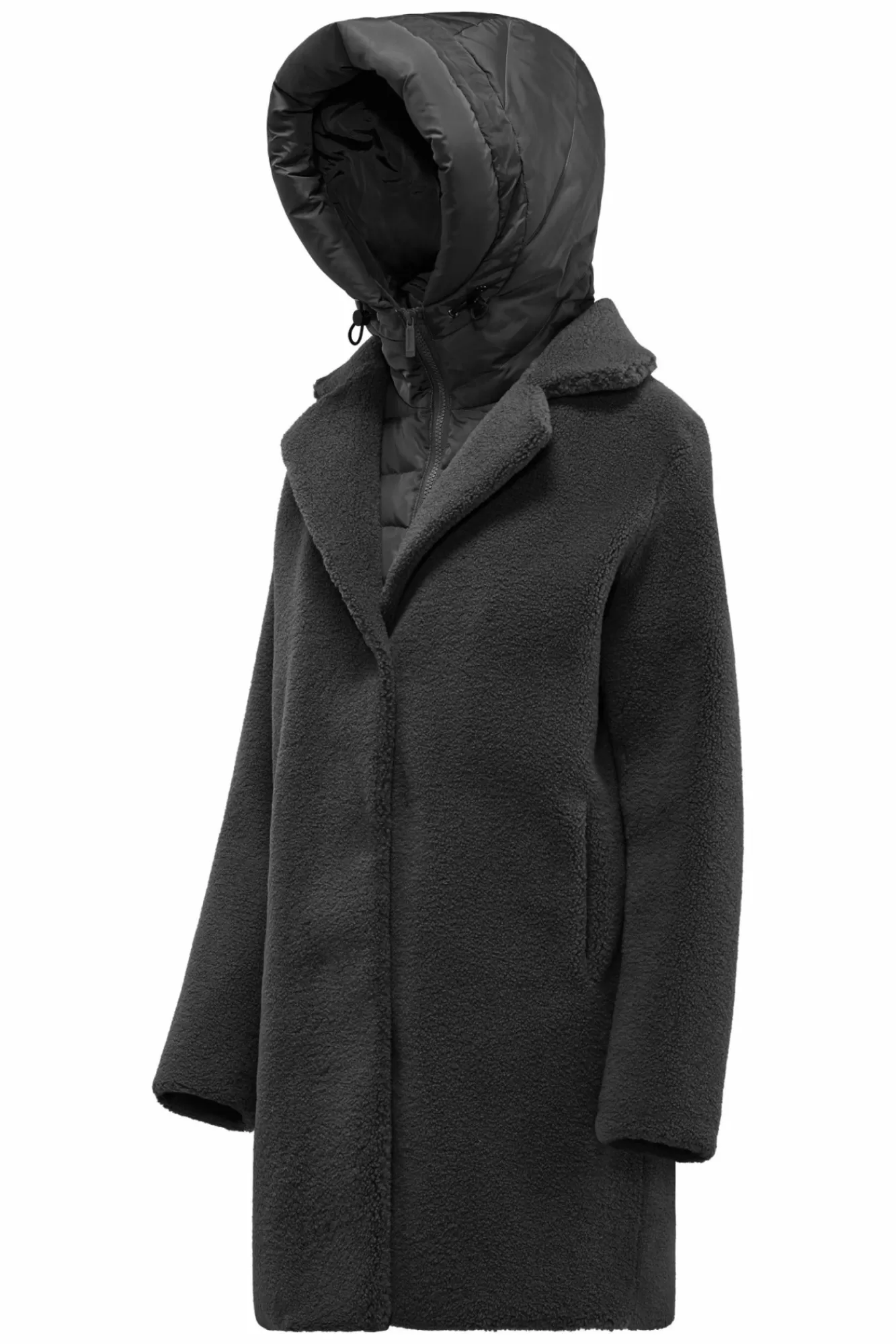 Odessa Overcoat - Cappotto In Sherpa Fleece>Bomboogie Online