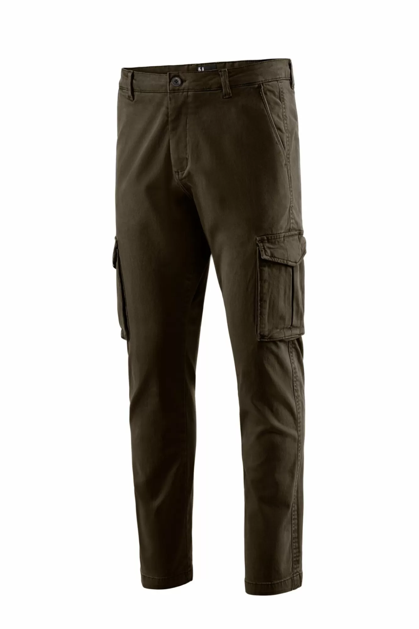 Pantaloni Cargo In Gabardina Di Cotone Stretch>Bomboogie Outlet