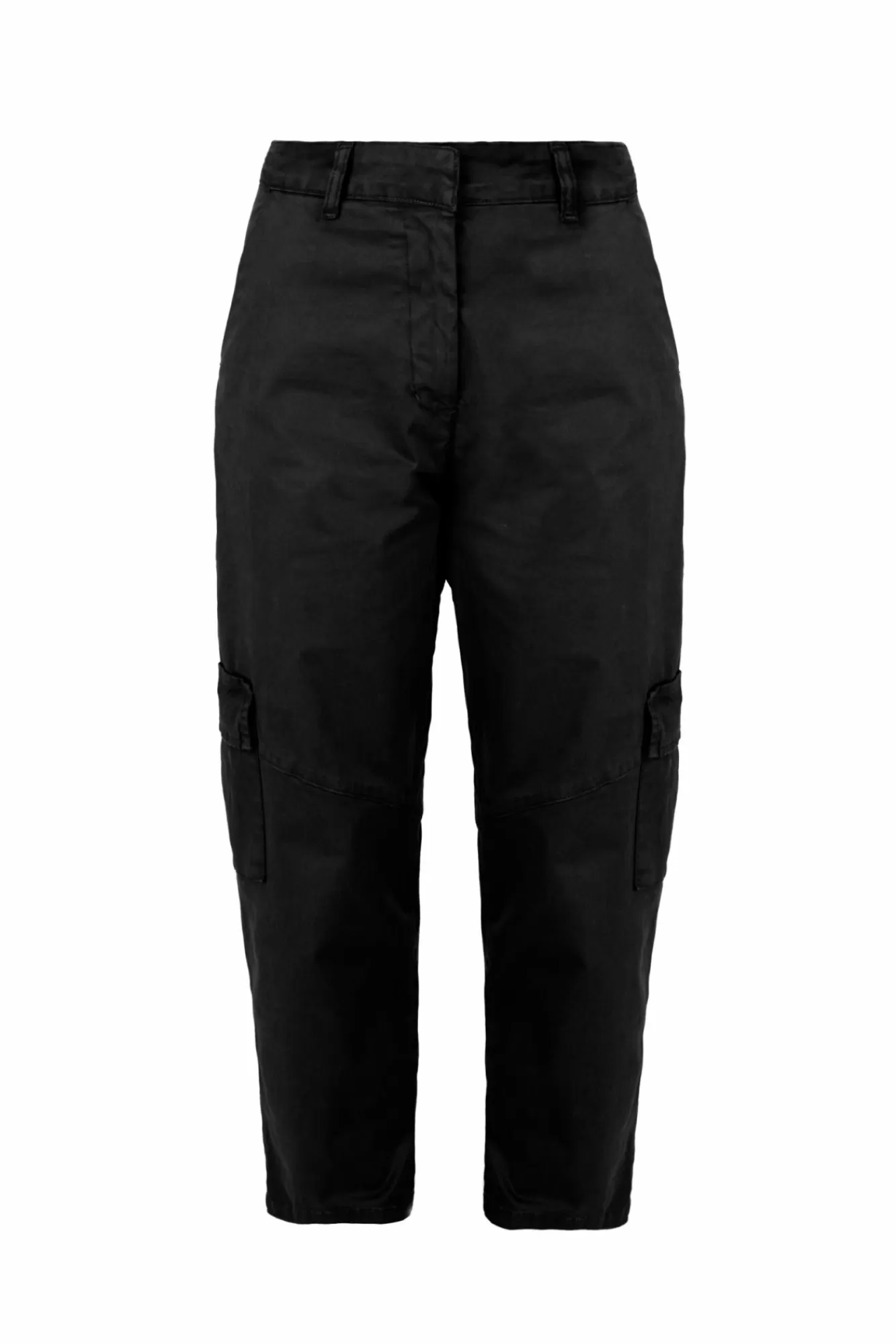 Pantaloni Cargo In Raso Di Cotone Stretch Pesante>Bomboogie Fashion