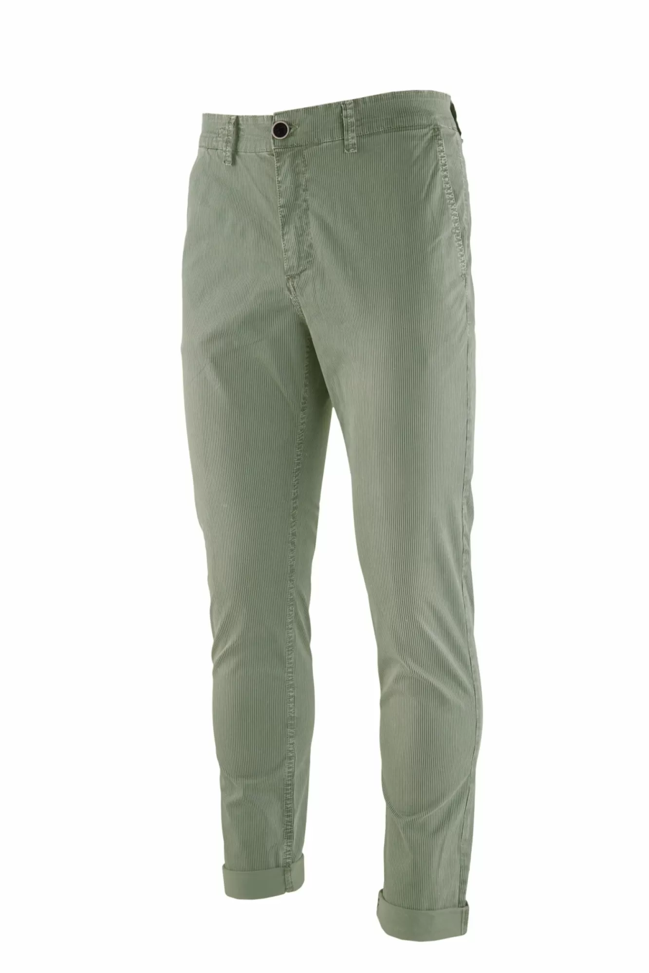 Pantaloni Chino In Gabardina Rigata>Bomboogie Best Sale