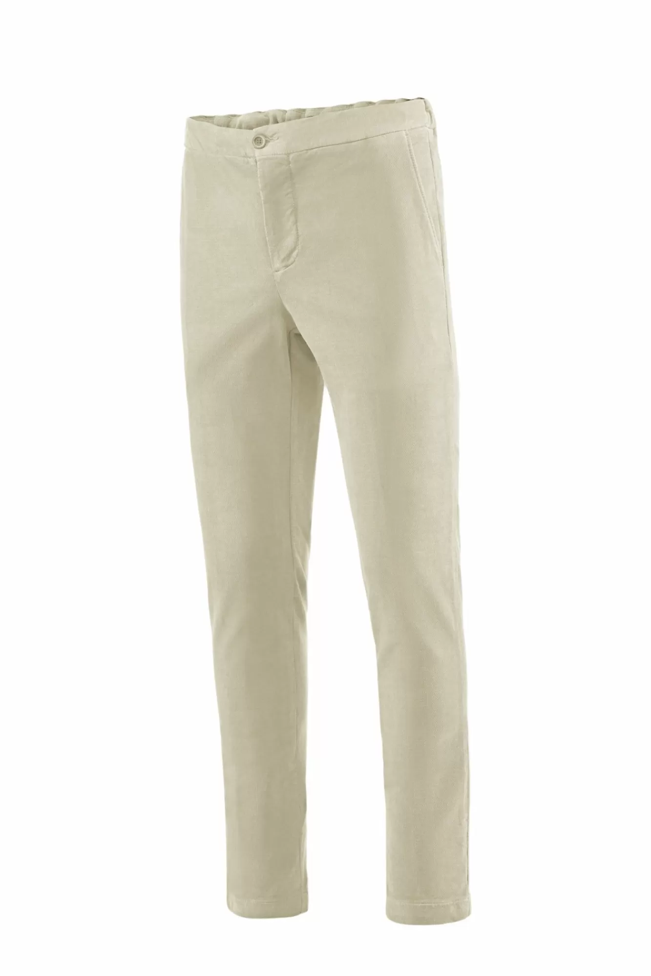 Pantaloni Chino In Velluto Con Elastico In Vita>Bomboogie Hot