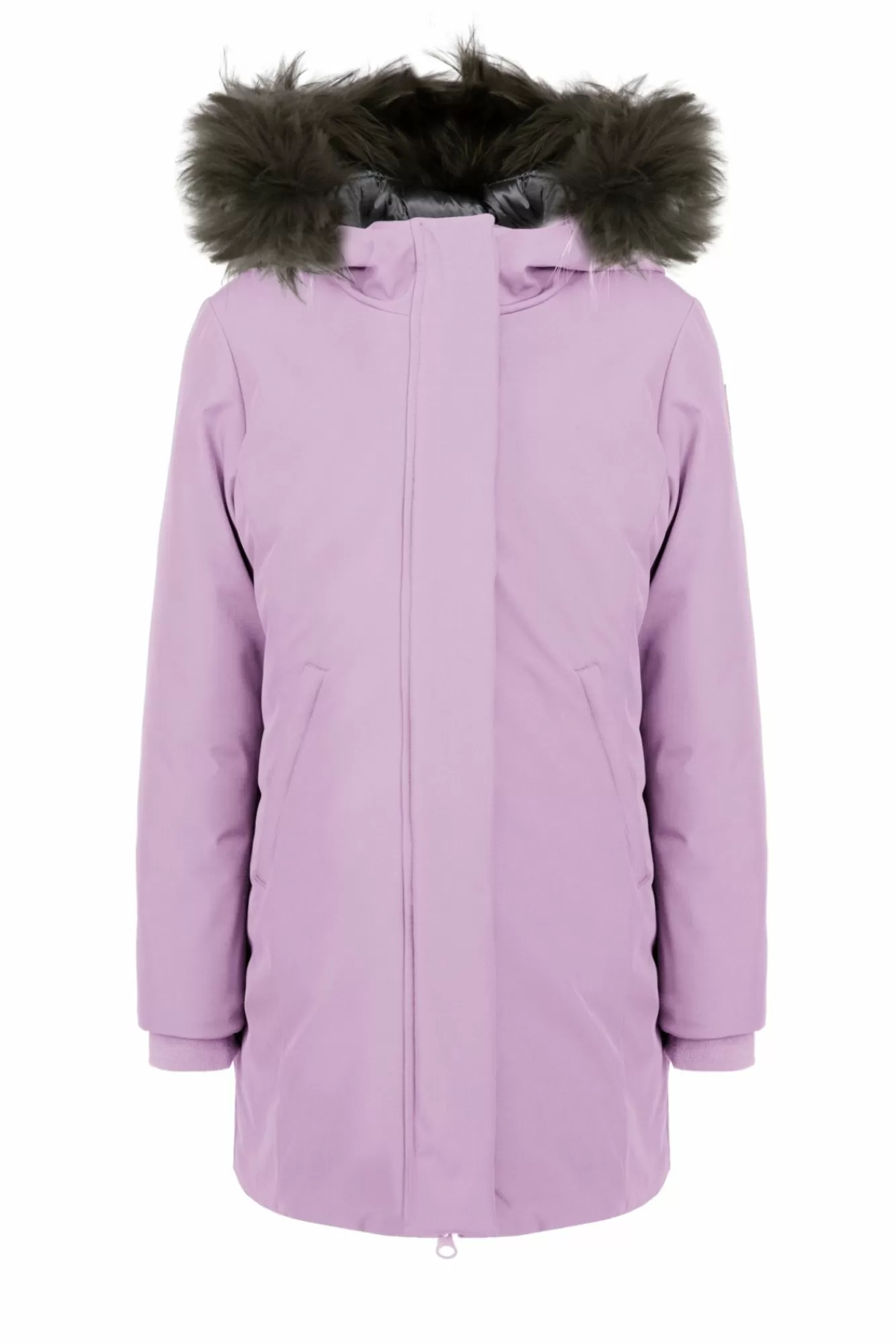 Parka Bambina Cappuccio Con Pelo>Bomboogie Discount