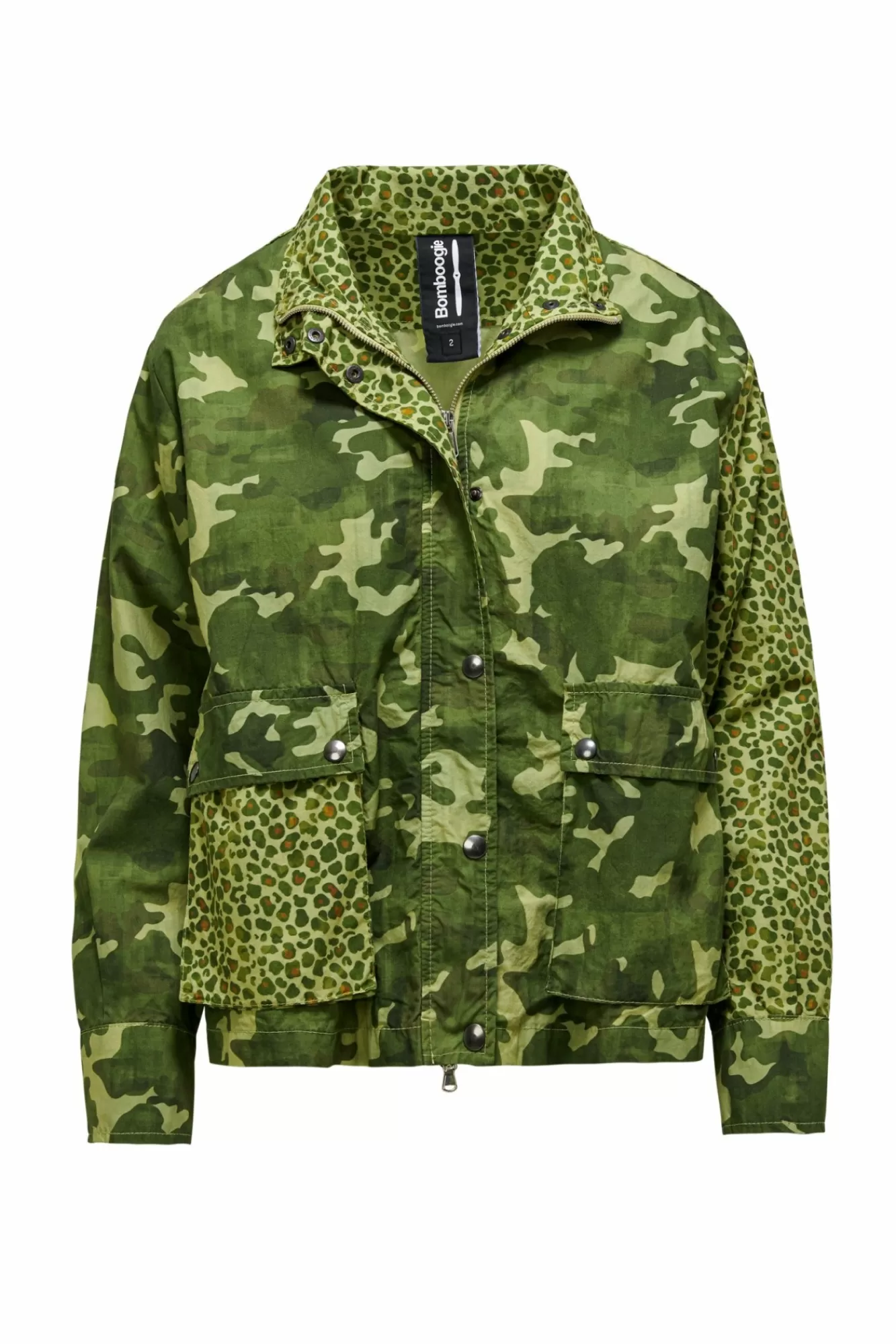 Parka Corto Fantasia Camouflage - Animalier>Bomboogie New