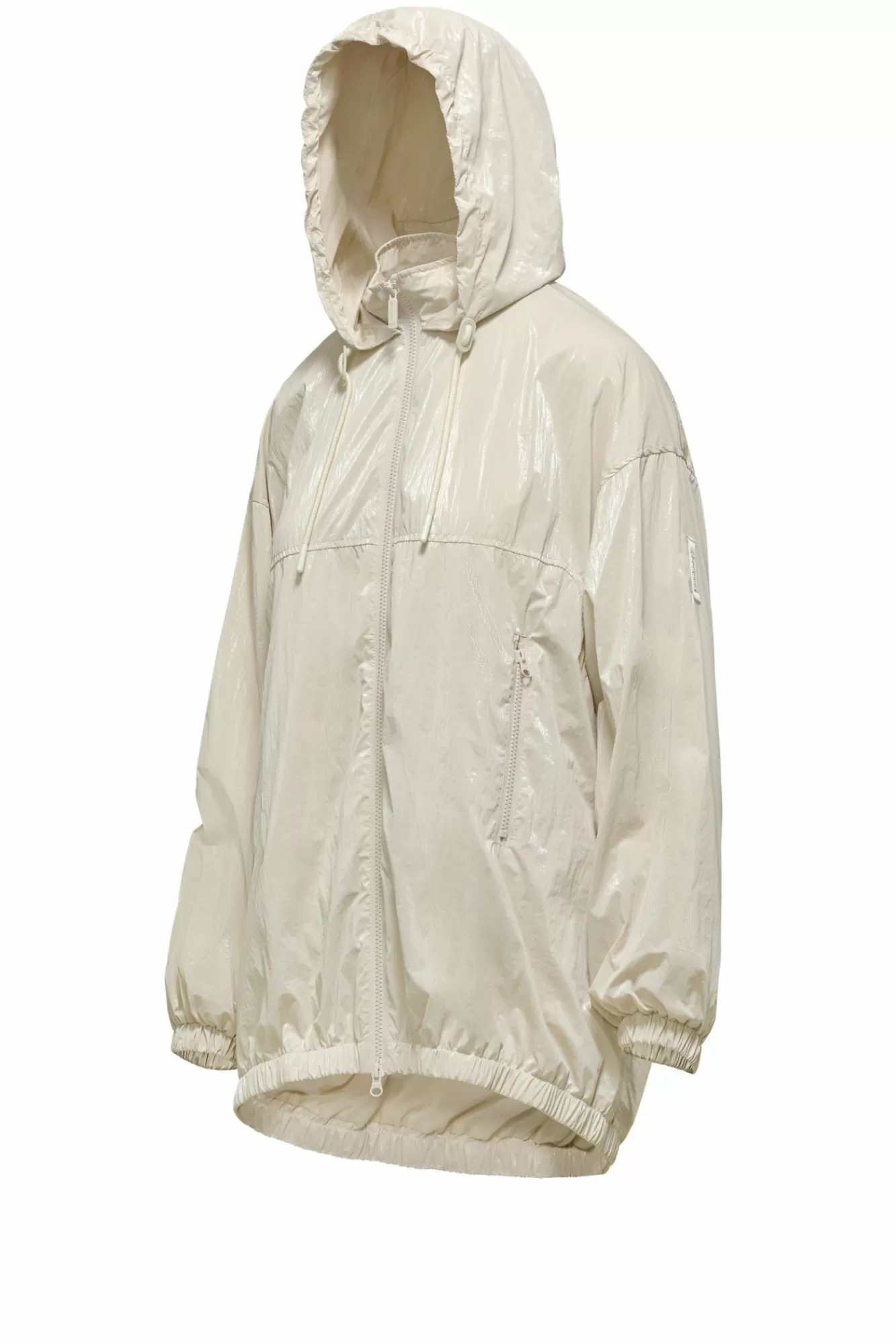 Parka In Nylon Laminato Con Cappuccio>Bomboogie Discount