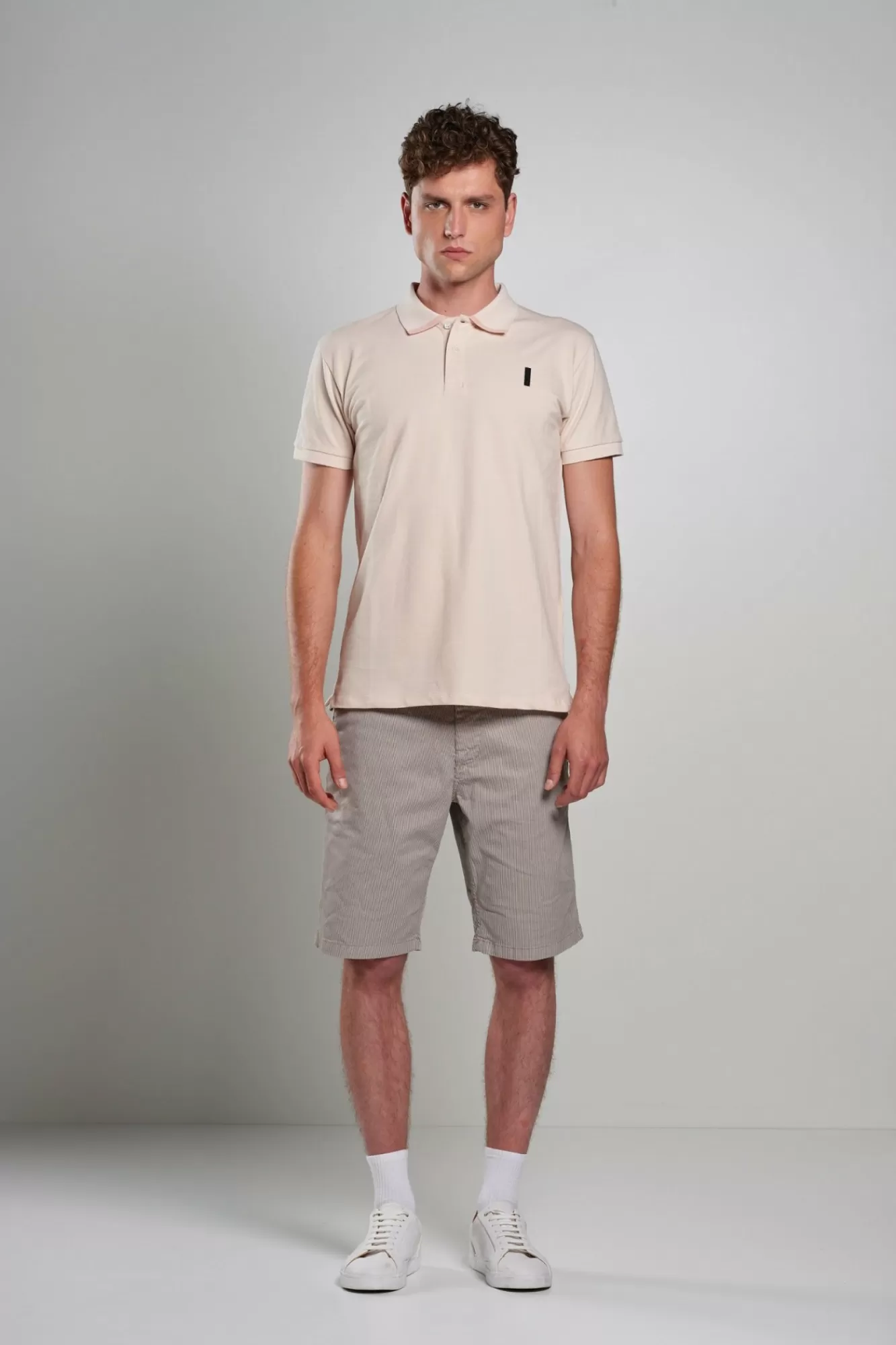 Polo A Manica Corta In Cotone Piquet>Bomboogie Flash Sale