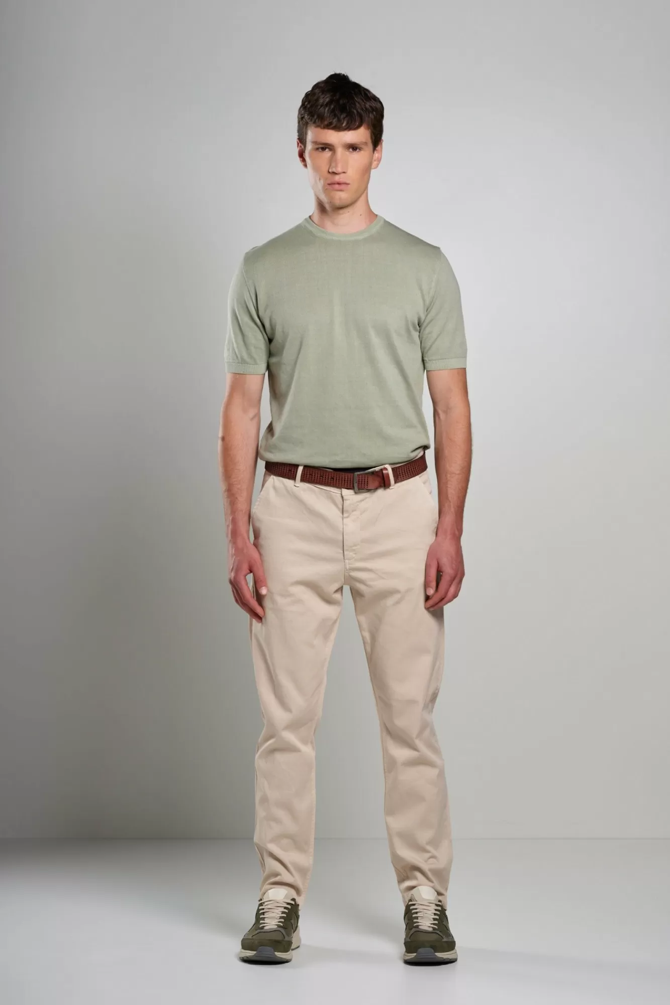Pullover Girocollo A Manica Corta In Maglia Rasata>Bomboogie Hot