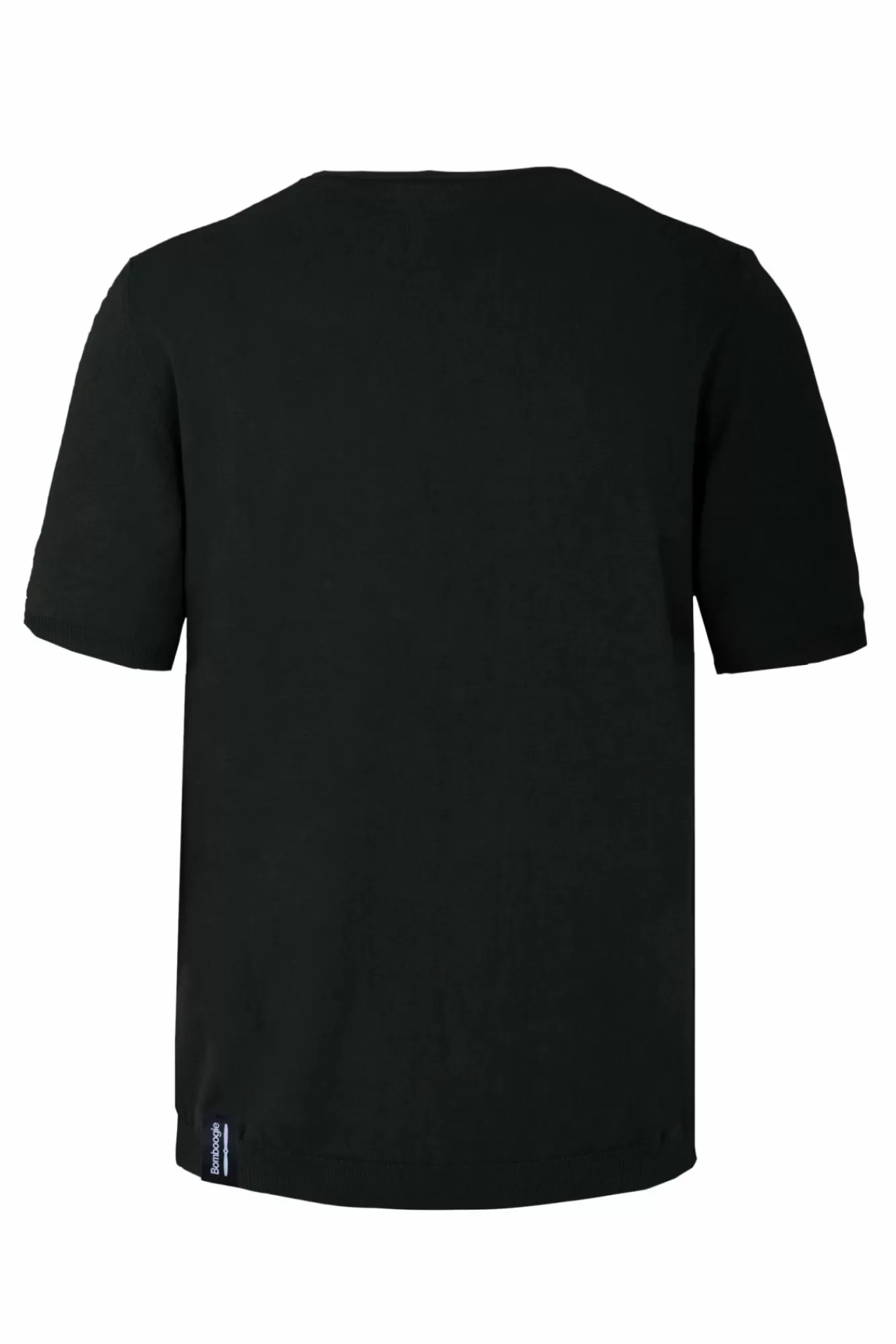 Pullover Girocollo A Manica Corta In Maglia Rasata Faded>Bomboogie Flash Sale