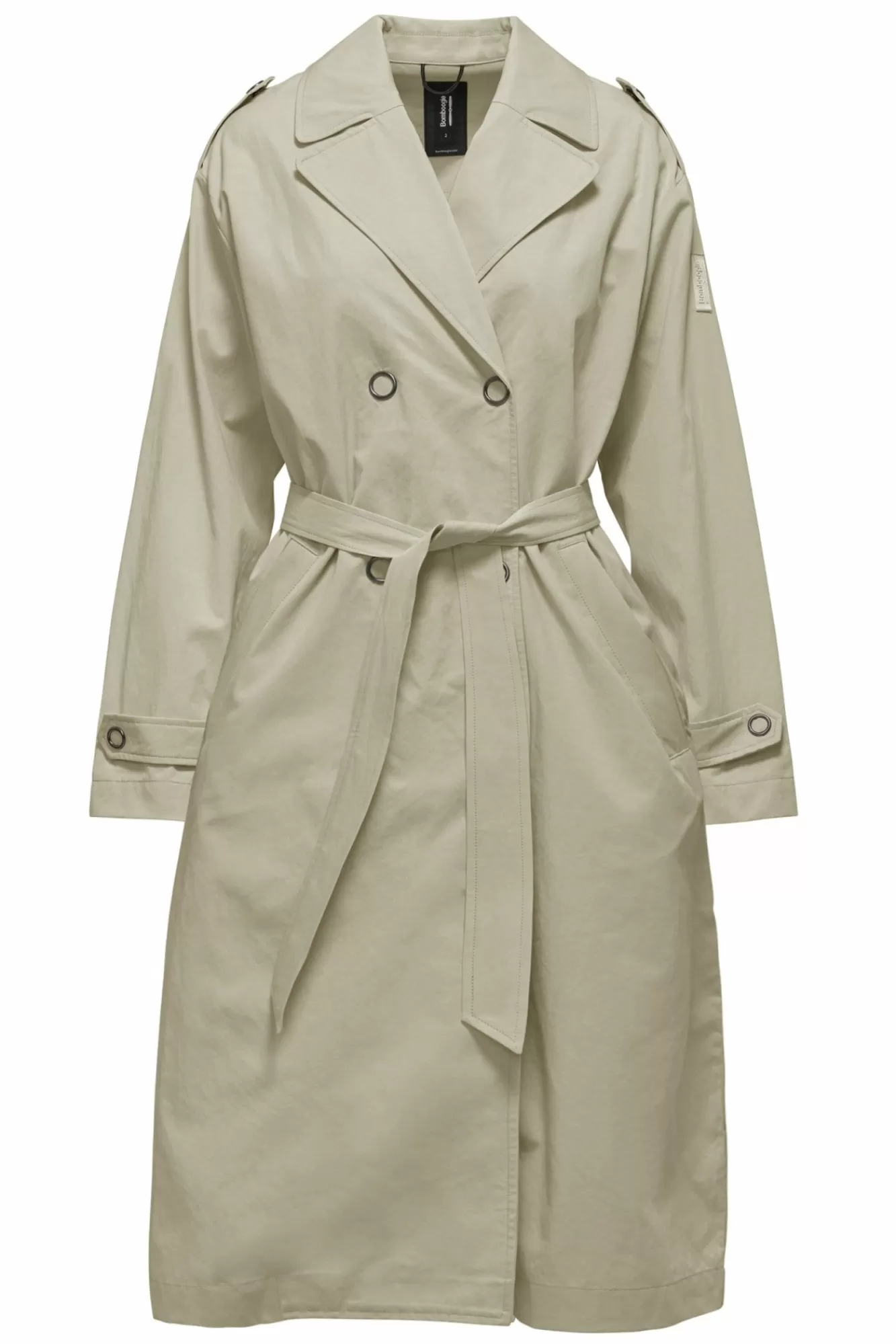 Trench In Gabardina Di Cotone/Tencel>Bomboogie Hot