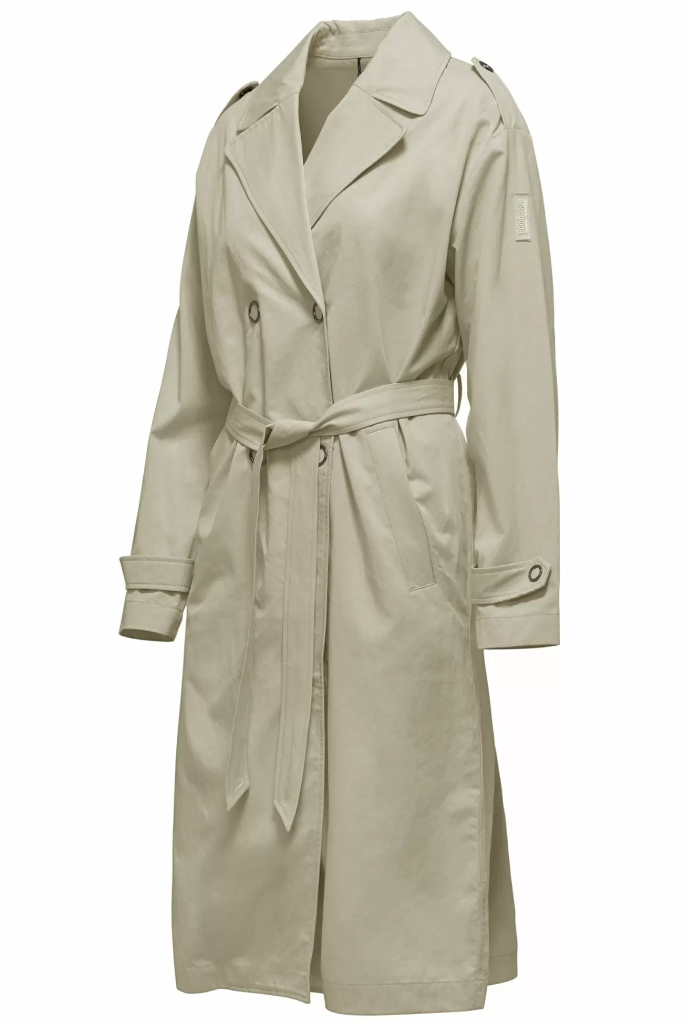 Trench In Gabardina Di Cotone/Tencel>Bomboogie Hot