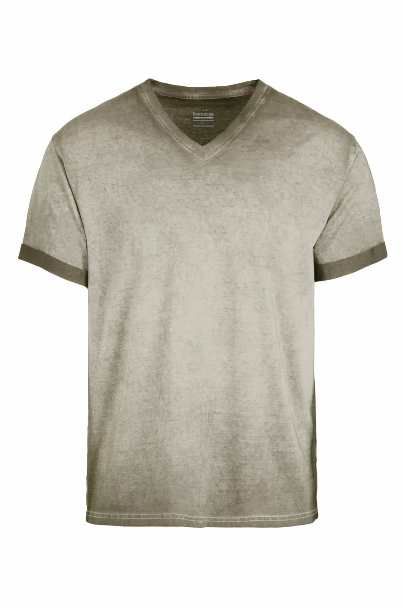 T-Shirt A Manica Corta Con Scollo A V>Bomboogie Flash Sale