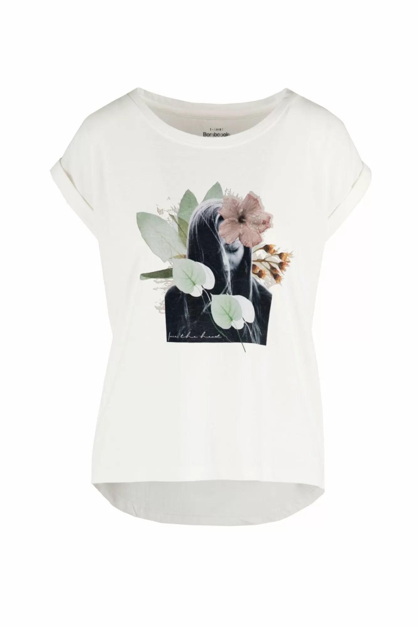 T-Shirt Con Stampa Floreale>Bomboogie Cheap