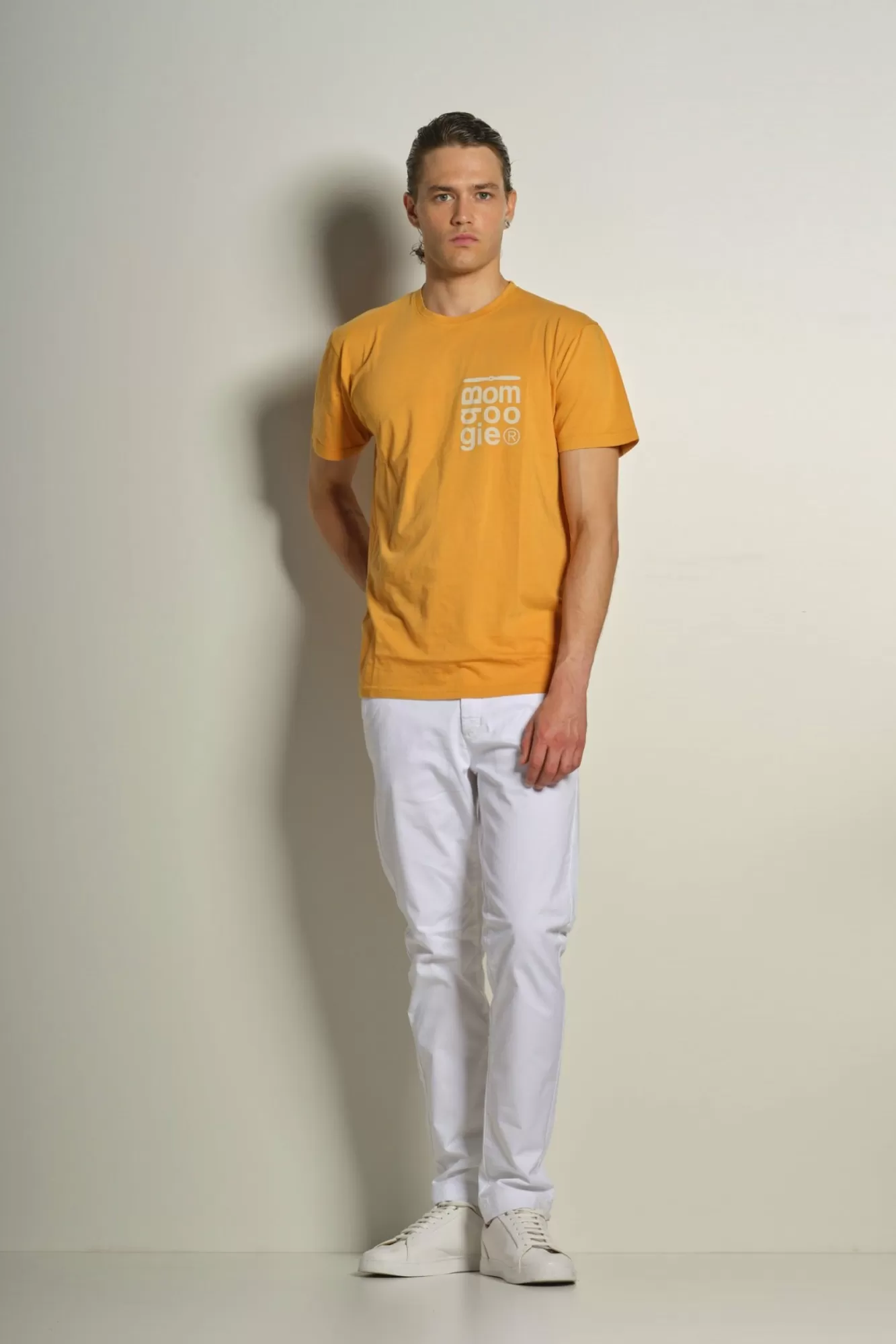 T-Shirt Girocollo A Manica Corta Con Stampa Logo>Bomboogie Clearance
