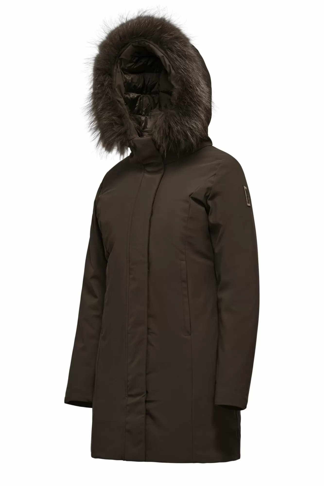 Vienna Parka Jacket - Parka Imbottito Con Cappuccio In Pelliccia>Bomboogie Cheap